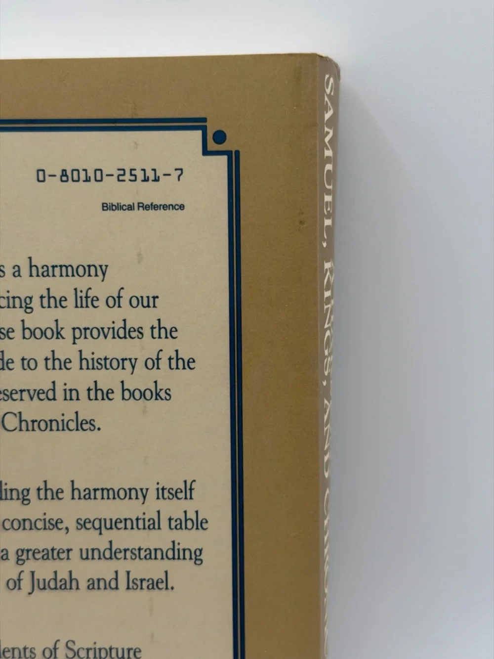 A Harmony of Samuel, Kings, and Chronicles by William Day Crockett (Paperback)